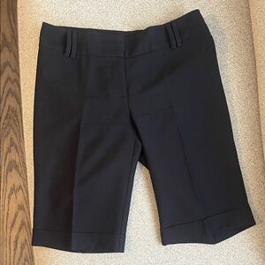 Classic Black Women's Trouser Shorts